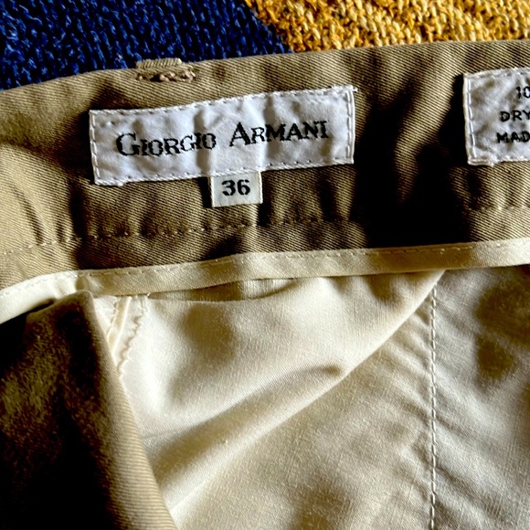 Giorgio Armani men pants . Size 36